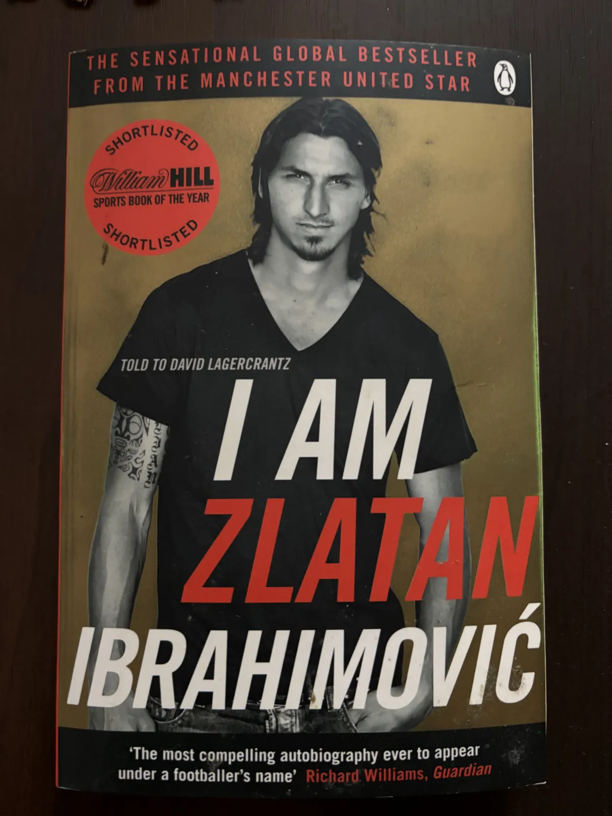 I am Zlatan книжка 